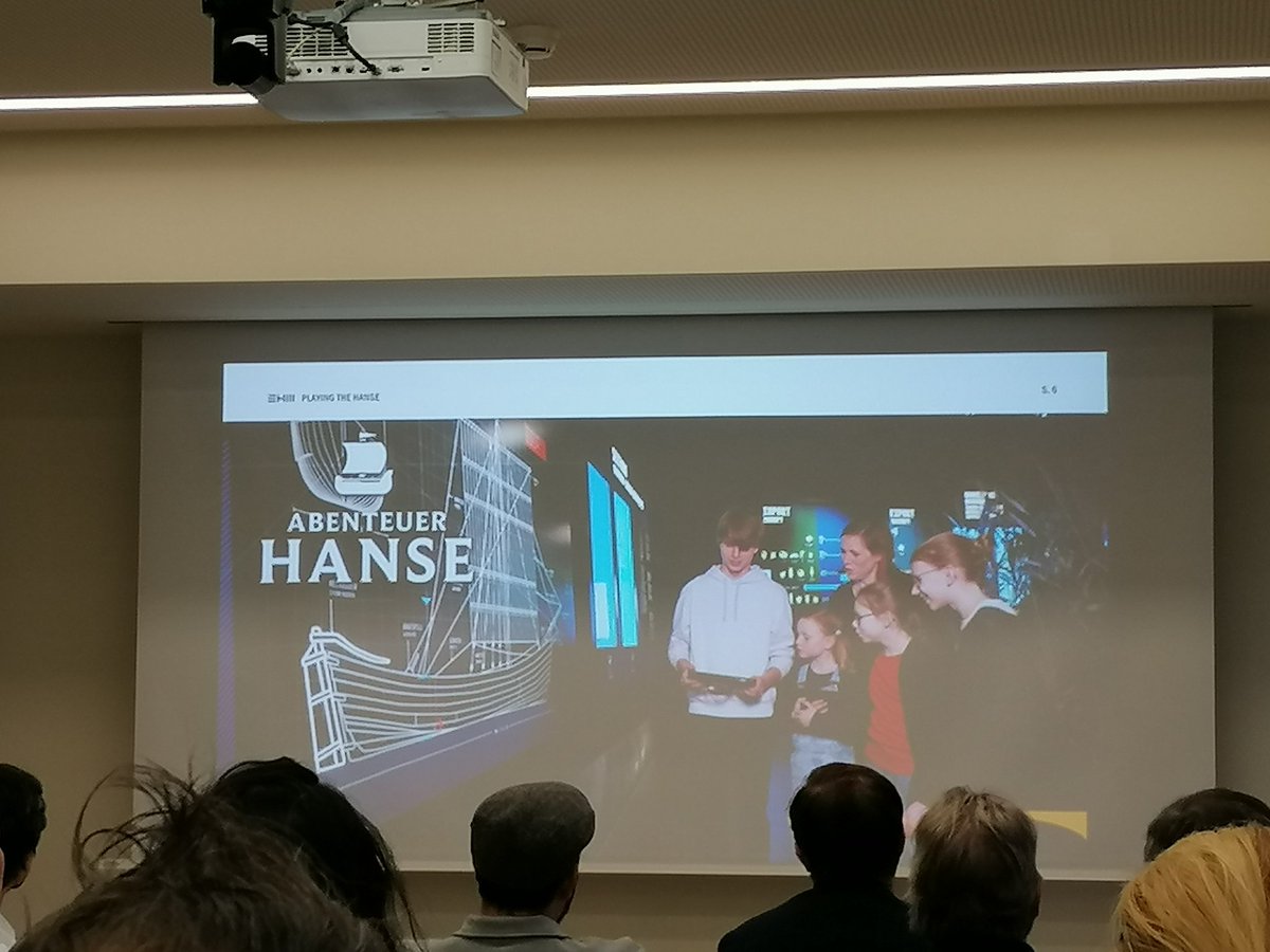 bepfl's tweet photo. Start der Projektpassage mit 
Timo Hellmers vom Europäischen Hansemuseum Lübeck: "Playing the Hanse – Spiel als Vermittlungsstrategie im kulturhistorischen Museum" #spielmuseumbrückenschlag https://t.co/b9HryJeNEW