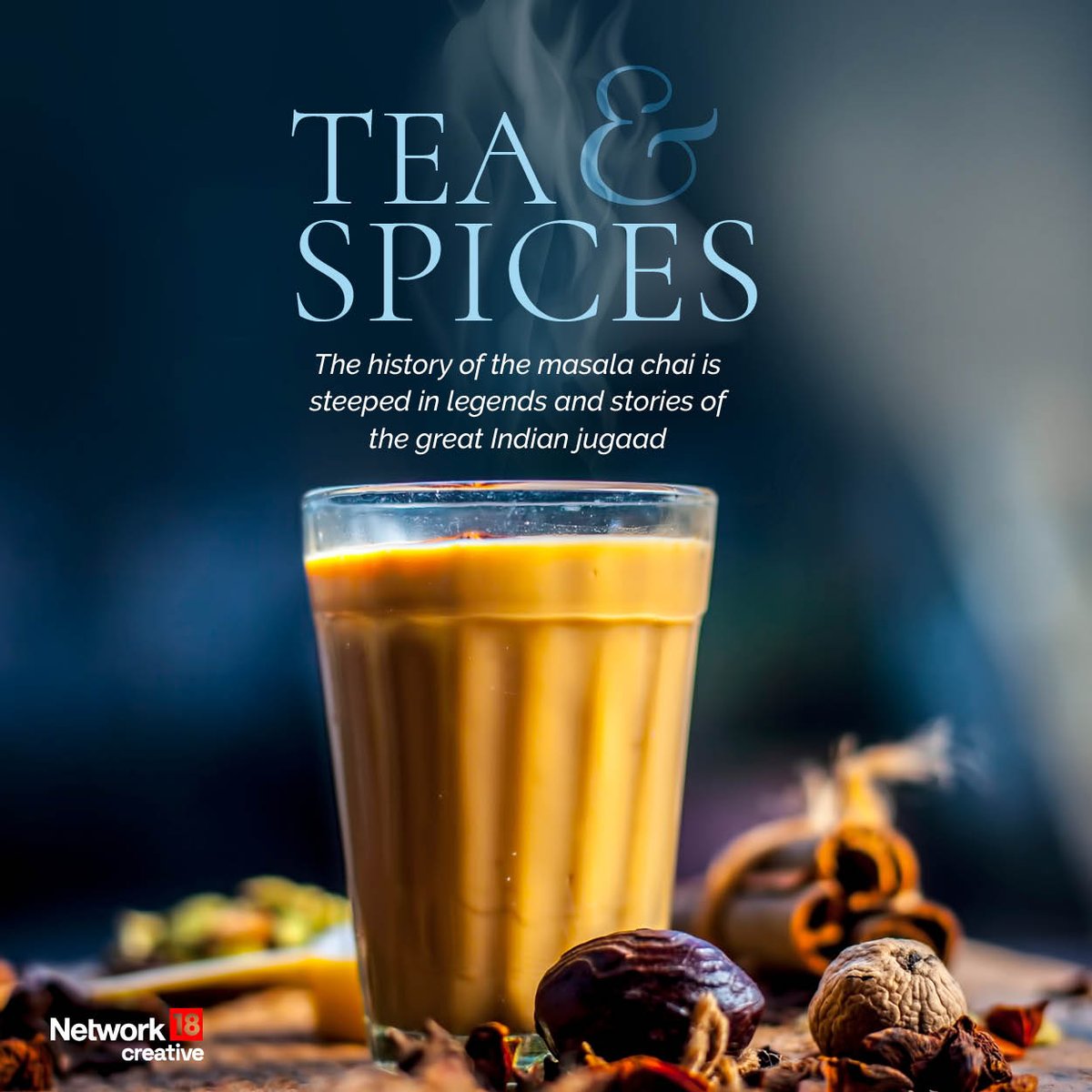 #FPCreatives:  #Masalatea is sort of a staple in Indian homes, especially during winters. But how did this version of tea, which is so different from the British tea, originate?