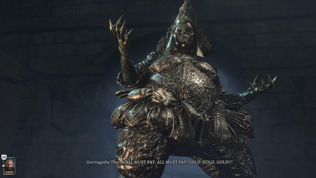 andrew7oco's tweet photo. Hrothgar The Ruthless🩸:

I bring you something better than gold Mrs Gerringothe Thorm. Something that is a currency I freely give to everyone because Hrothgar doesn’t give a shyte. That’s the currency of DEATH 🩸 #Baldursgate3 #Playstation5 #DnD #Dwarf #Monk #MiniBoss https://t.co/KXF4MWOG4s