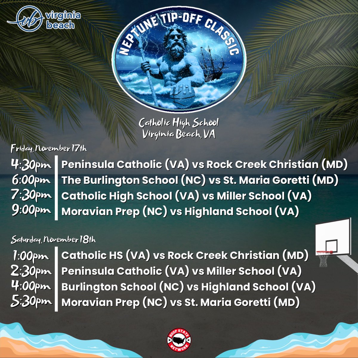 NEPTUNE TIP-OFF CLASSIC tweet media