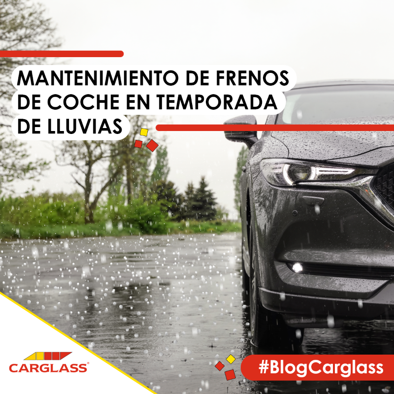 CarglassEs's tweet photo. ¡No arriesgues en la carretera! 🚗💥 Los frenos de tu coche son la clave para mantenerte a salvo si la carretera está mojada 🌧️🛠️ #BlogCarglass