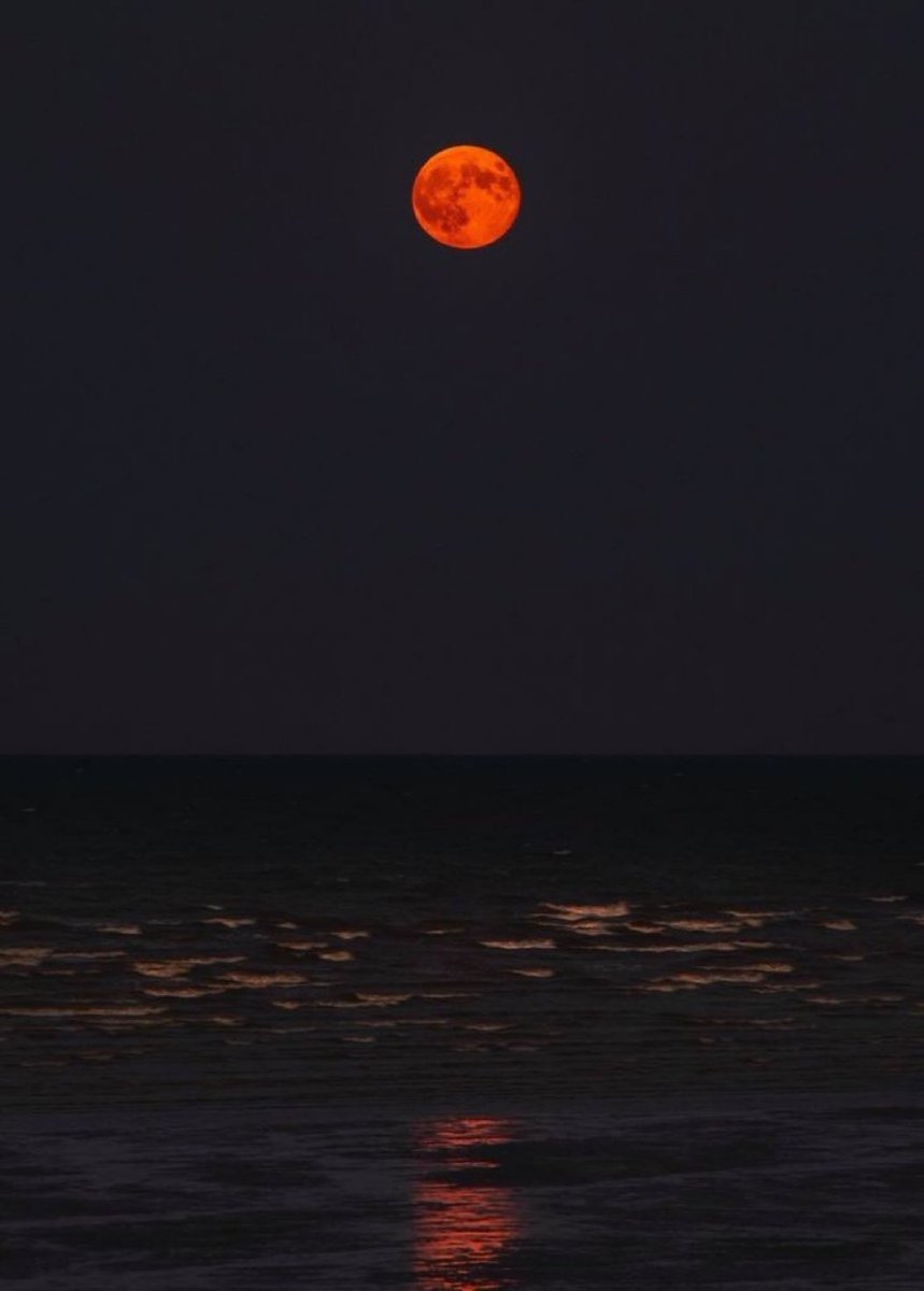 Full Moon on the beach.