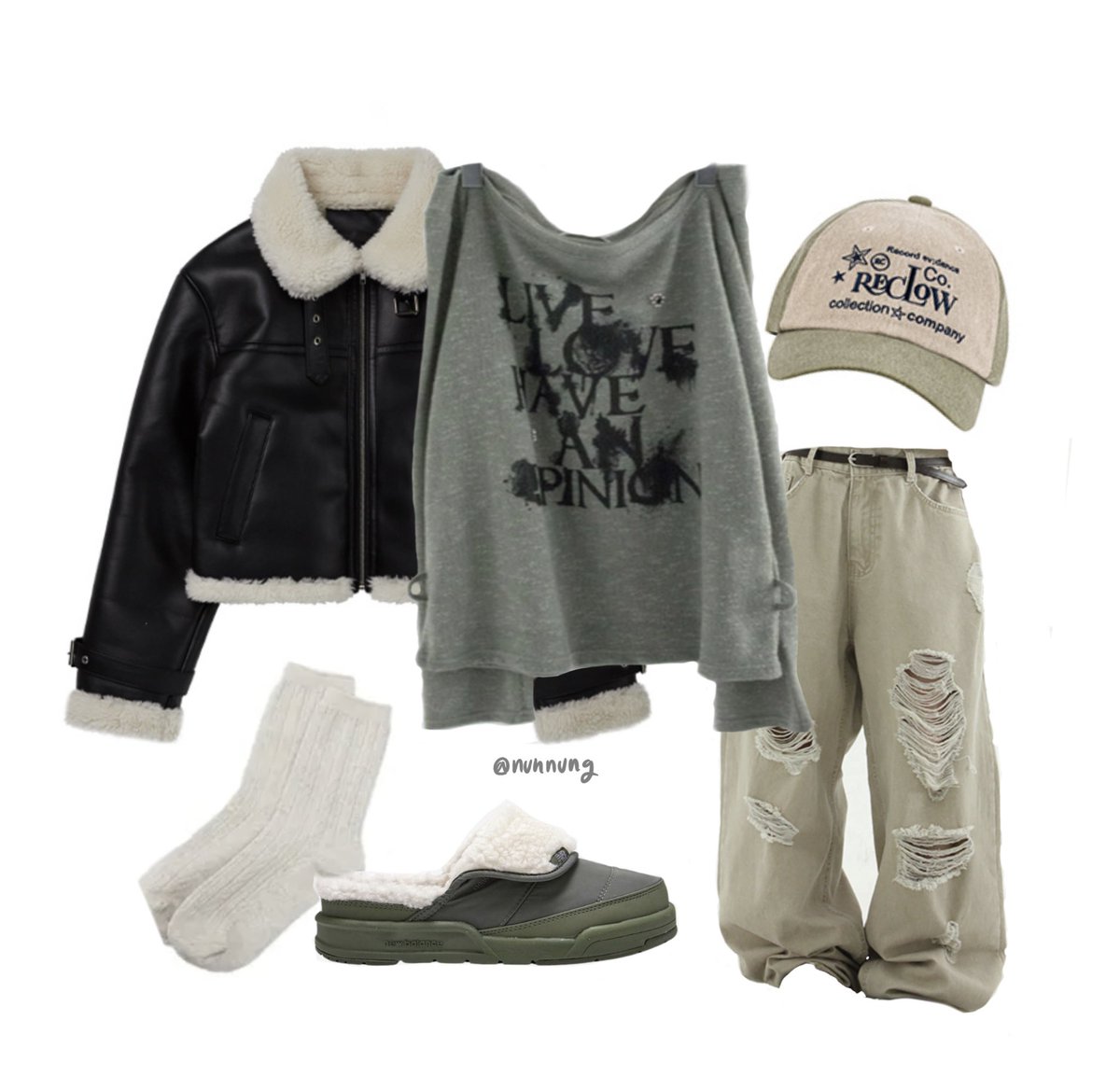 m_NunUgirls's tweet photo. 겨울 블랙카키 데일리룩 코디 제안
#ootd 💚 https://t.co/p8axz1AIYw