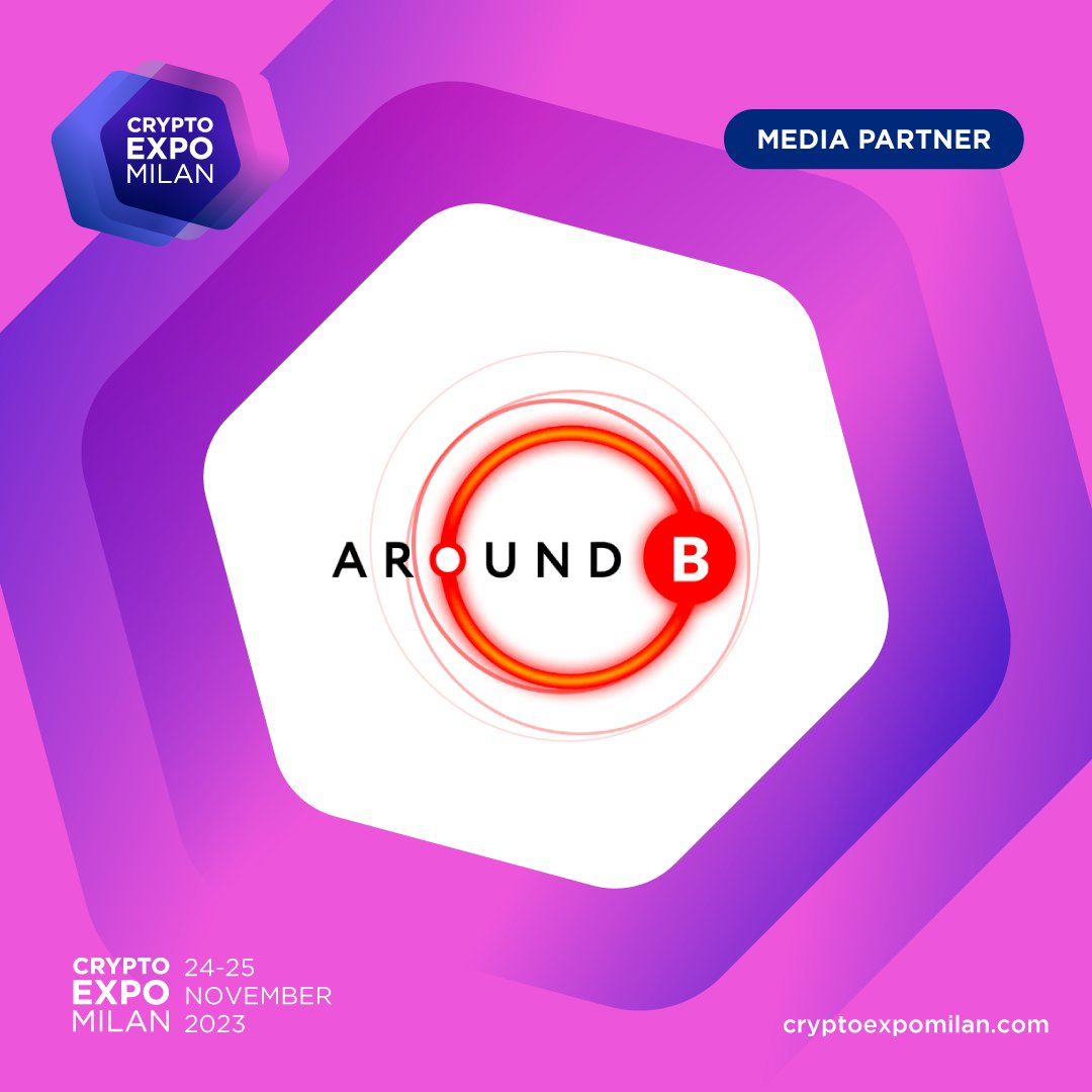 CryptoExpoMilan's tweet photo. 📢 @aroundb_agency - Official Media Partner for the Crypto Expo Milan. Join us at #CEM23 for a revolutionary experience!
Save the date
📅 November 24th-25th
📍Studio90, Via Mecenate 88/a, Milano
🎟️ Tickets and info 👉 https://t.co/ryaRBMjVqB
#CryptoExpoMilan #CEMPartner #aroundb https://t.co/JY50s9XfG0