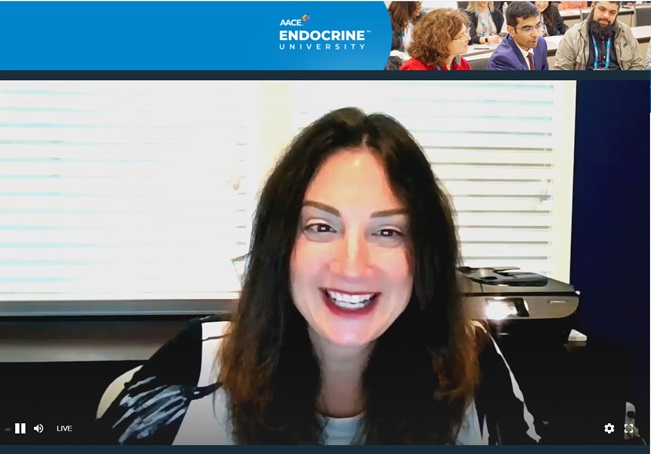 SaraLubitz's tweet photo. Psyched to kick off #EndocrineUniversity conference.  Honored to lead this amazing educational tradition educating fellows since 2022 @TheAACE https://t.co/mHFh2BLLoM