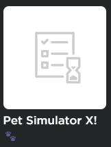 R.I.P Pet simulator X Logo @prest4n 😓