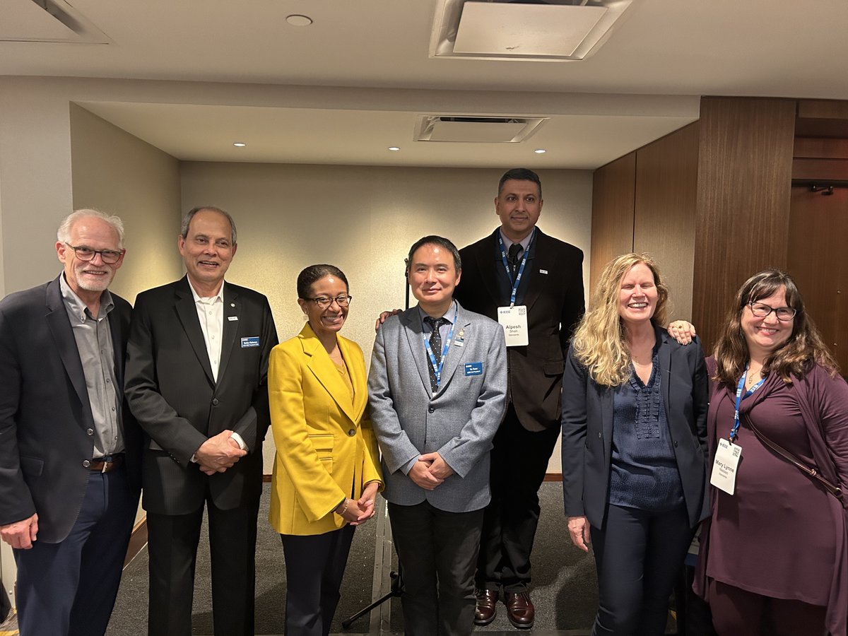 Fantastic to celebrate 25 years of the IEEE Standards Association and 135 years of creating IEEE standards at the IEEE Board of Directors meeting series this week! But the best part is envisioning the future of standards @IEEESA @SRahmanVT @DrYuYuan @_AlpeshShah