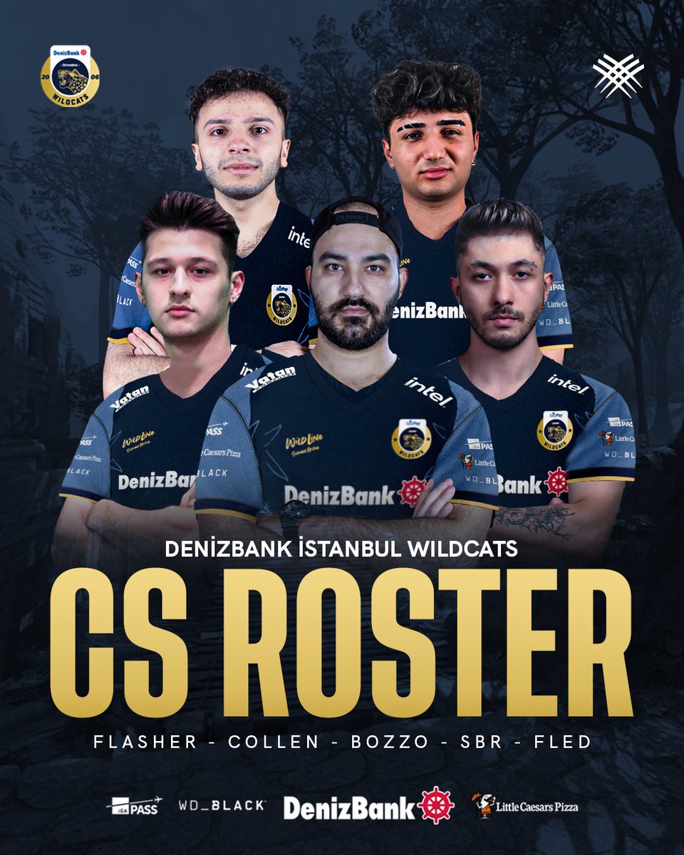 DenizBank İstanbul Wildcats tweet media