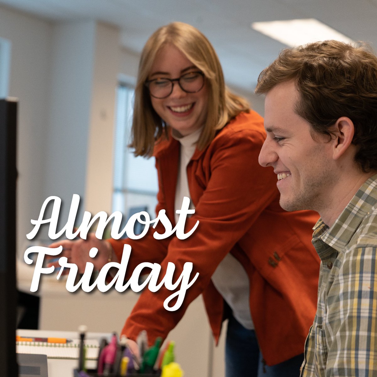 Teamwork makes the dream work at Addison Clark! Get excited, it's #almostfriday!

#marketingagency #marketing #rva #digitalmarketing #richmondva #onlinemarketing #officelife #marketingteam