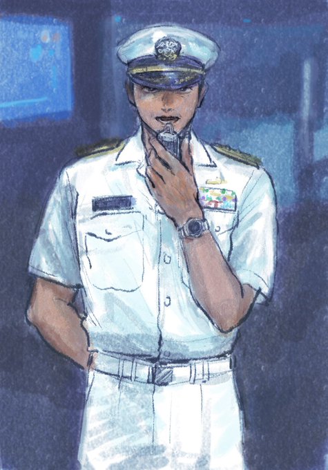 「軍帽 シャツ」のTwitter画像/イラスト(新着)｜4ページ目