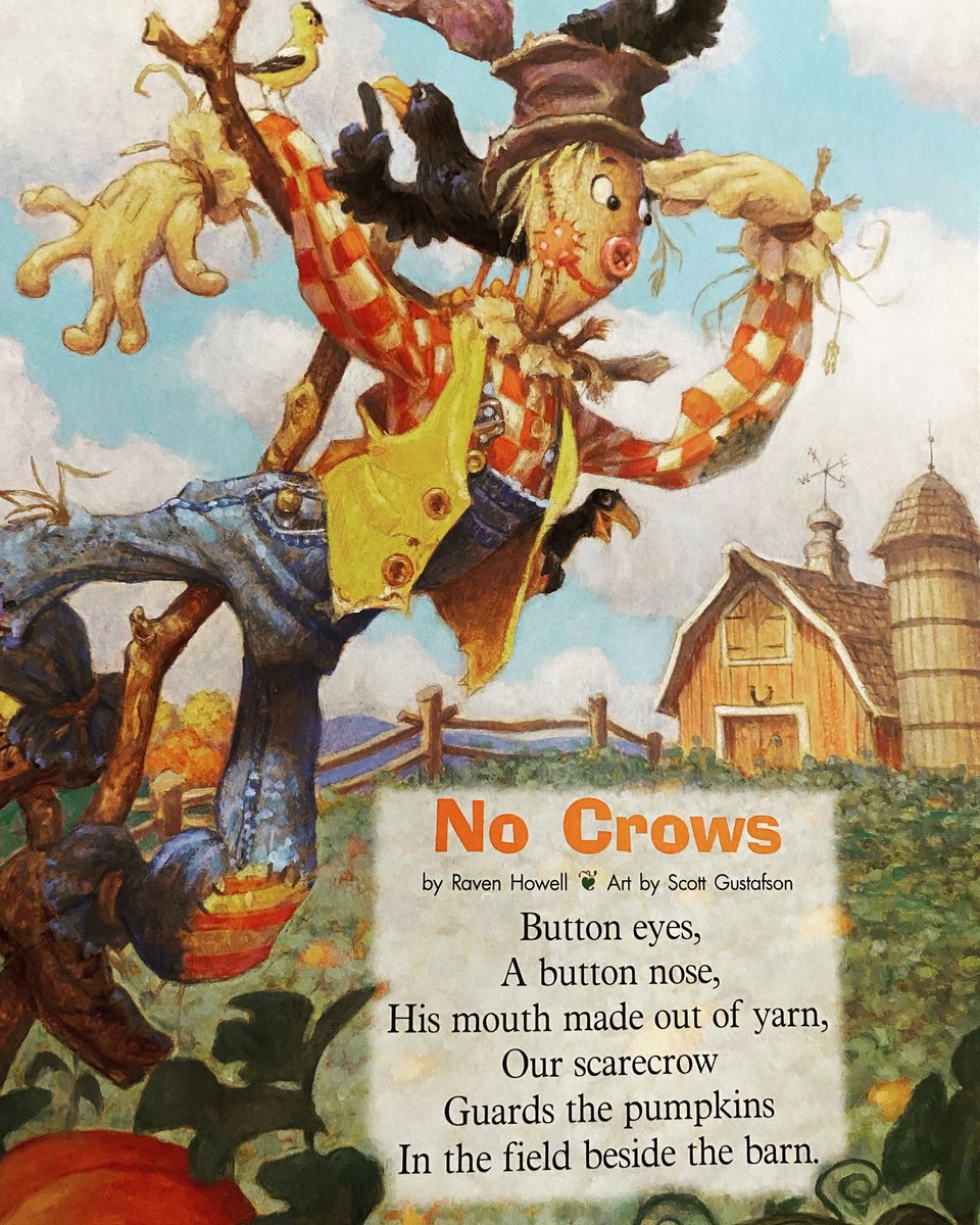 atpearthkeeper's tweet photo. My poem in Ladybug magazine.
#poetrycommunity #childrenspoetry #childrenspoem #childrensmagazine #kidlit #childrenslibrarians #poetforhire #childrensauthor #ladybugmagazine #scarecrow #verse #thursdayvibes @CricketMediaInc #autumnpoem #whimsical #childrensillustration https://t.co/0dRHVKJaTV