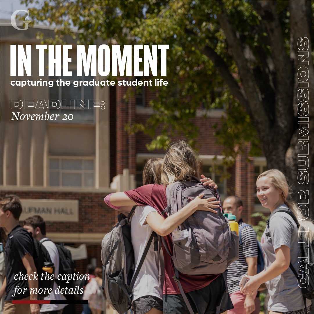 Last chance to be a storyteller and participate in our photo competition! Deadline for submissions is Monday, Nov. 20.

Consider these tips:
📸 Select one or more of your friends as the subject(s).
⌚️ Spend time around them.
📝 Be a storyteller.

bit.ly/GCphotocontest…