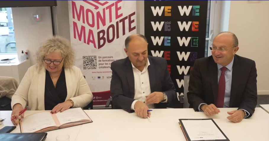 L’IFAPME et Wallonie Entreprendre ont signé un partenariat ! 🤝
Alors prêt.e à monter cette boîte ? Forme-toi à nos côtés ! ➡ ifapme.be/jemontemaboite
Un article de @TrendsCanalZ  à lire ici : trends.levif.be/canal-z/ifapme…