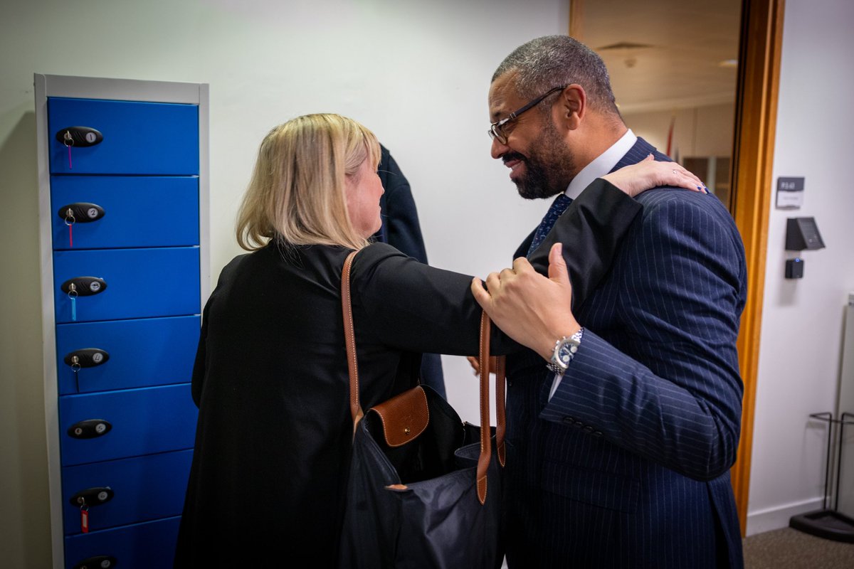 JamesCleverly's tweet photo. We must be honest. 

The Jewish community does not feel safe in the UK today. 

This must change. 

I made clear to @CST_UK, @JLC_uk and @BoardofDeputies that I will do everything in my power to protect Jewish people in the UK. https://t.co/cQvCuV5h4J