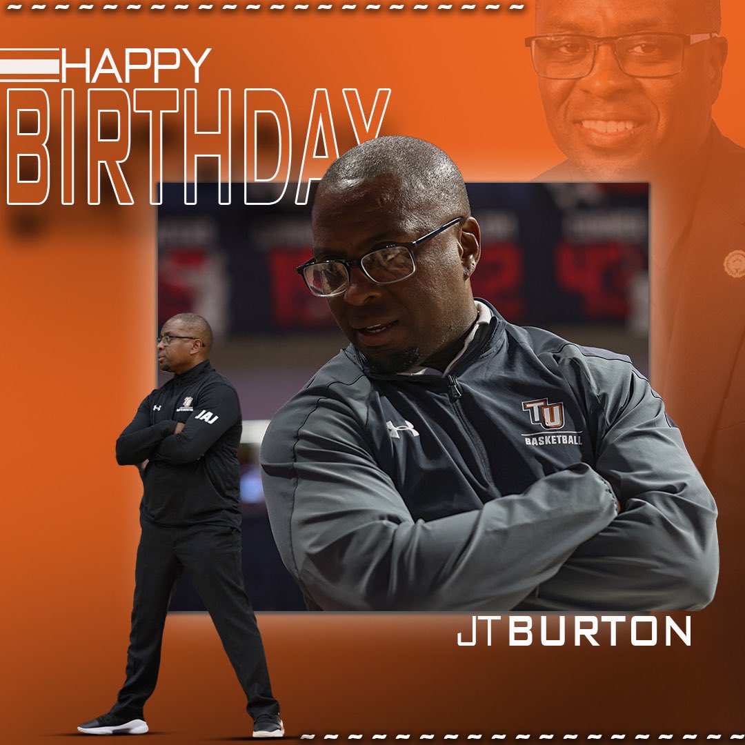 🟠⚫️Happy Birthday to our Head Coach, JT Burton.
#tufamily