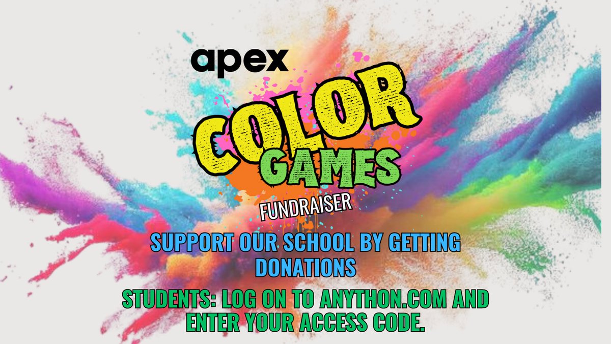 SMS_PTO's tweet image. On Tuesday, November 28, we will kick off our SMS Color Games, our BIG PTO fundraiser for the semester. A minimum of $30 raised qualifies students to participate in the Color Games on Friday, December 8, and earn packets of color powder for games and battles.