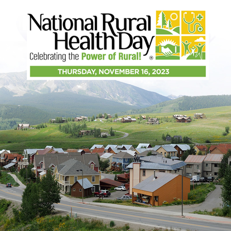 COHospitalAssn's tweet photo. Today is #NationalRuralHealthDay! Did you know that 57 million rural Americans depend on their hospital as an essential source of care and a critical component of their area's economic and social fabric? Join CHA in celebrating the #PowerofRural in Colorado! https://t.co/tpWJbzZrwt