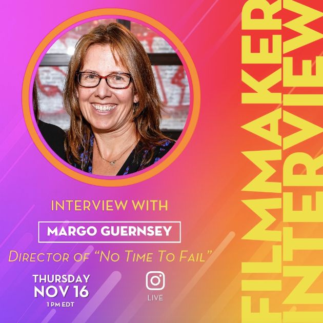 No Time To Fail Film (@notimetofaildoc) on Twitter photo 📽️ IN 30 MINUTES - ATLFF ALUMNI FILMMAKER INTERVIEW: MARGO GUERNSEY
Join our director TODAY at 11 AM ET for an IG LIVE interview with @atlantafilmfestival. Margo will discuss NO TIME TO FAIL and projects she's working on. Head over to @atlantafilmfestival on Instagram to watch! 📽️ IN 30 MINUTES - ATLFF ALUMNI FILMMAKER INTERVIEW: MARGO GUERNSEY
Join our director TODAY at 11 AM ET for an IG LIVE interview with @atlantafilmfestival. Margo will discuss NO TIME TO FAIL and projects she's working on. Head over to @atlantafilmfestival on Instagram to watch!