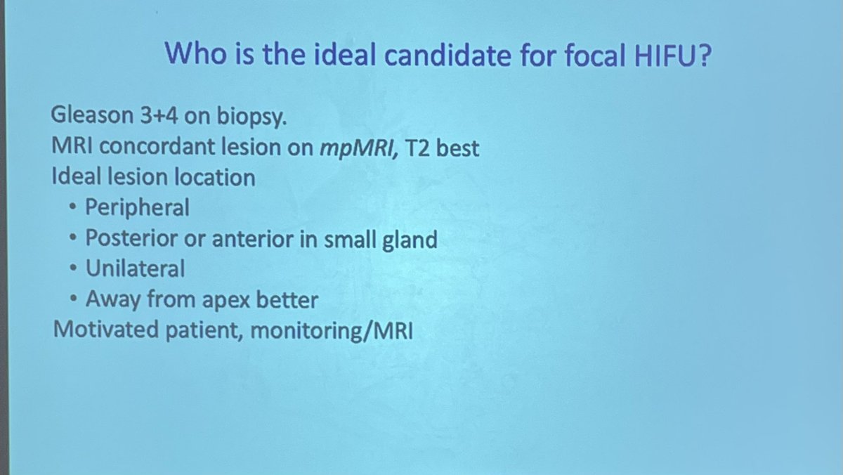 A honest, realistic approach to focal therapy @Putnam_Cole @BWHUrology