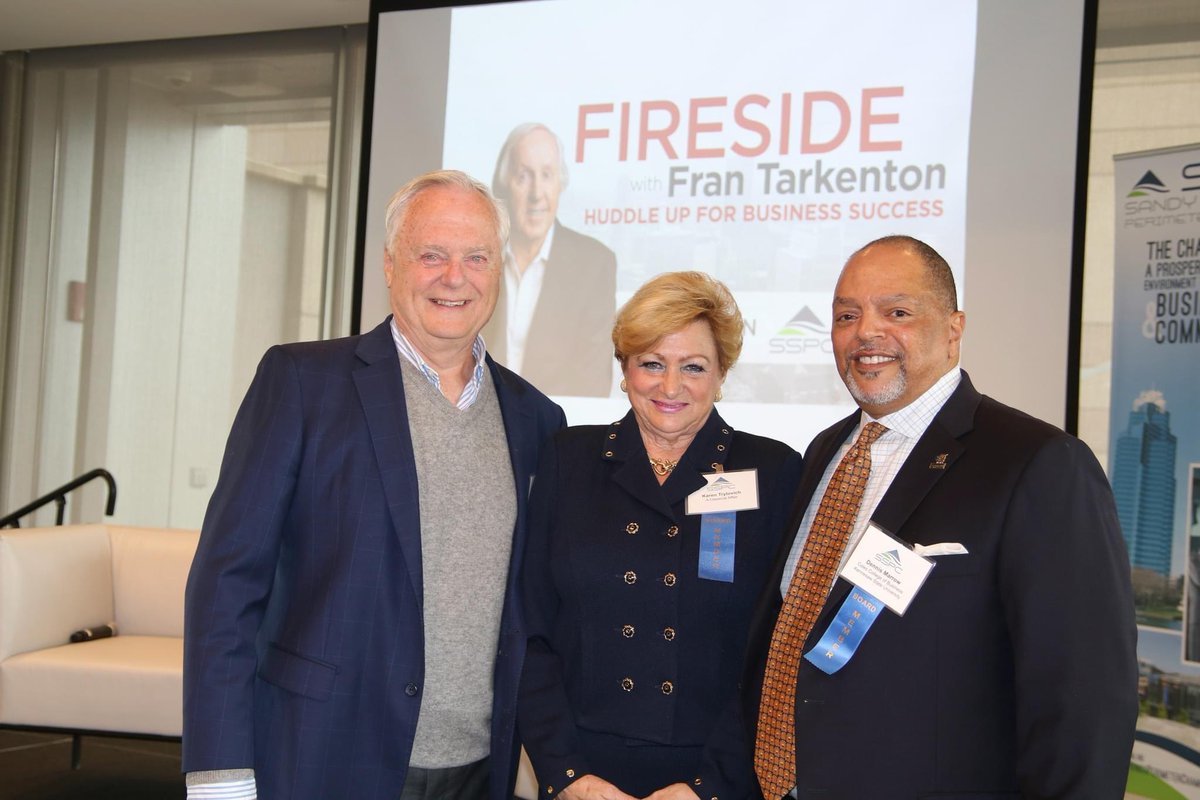 sspchamber's tweet photo. It was a pleasure to wrap up our Signature Luncheons for 2023 at @CitySprings with Fran Tarkenton as our keynote speaker. After 18 iconic years in the NFL, he retired holding almost every career record possible.
#sspc #sandysprings #frantarkenton #thinksandysprings https://t.co/J5JF5eJ8kX