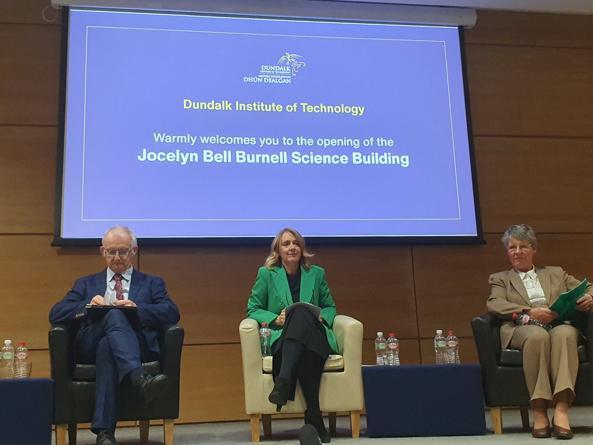 SiobhanJordan2's tweet image. Exciting times @dkit with the opening of our new Joselyn Bell Burnell science building #thinkdkit   @EdelHealyS @DOC_DkIT @GillianLambe1 @dkitscience