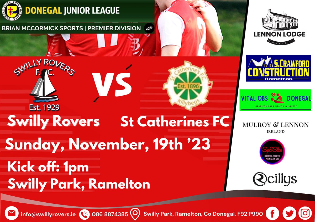 Swilly Rovers FC (@swillyroversfc) on Twitter photo 