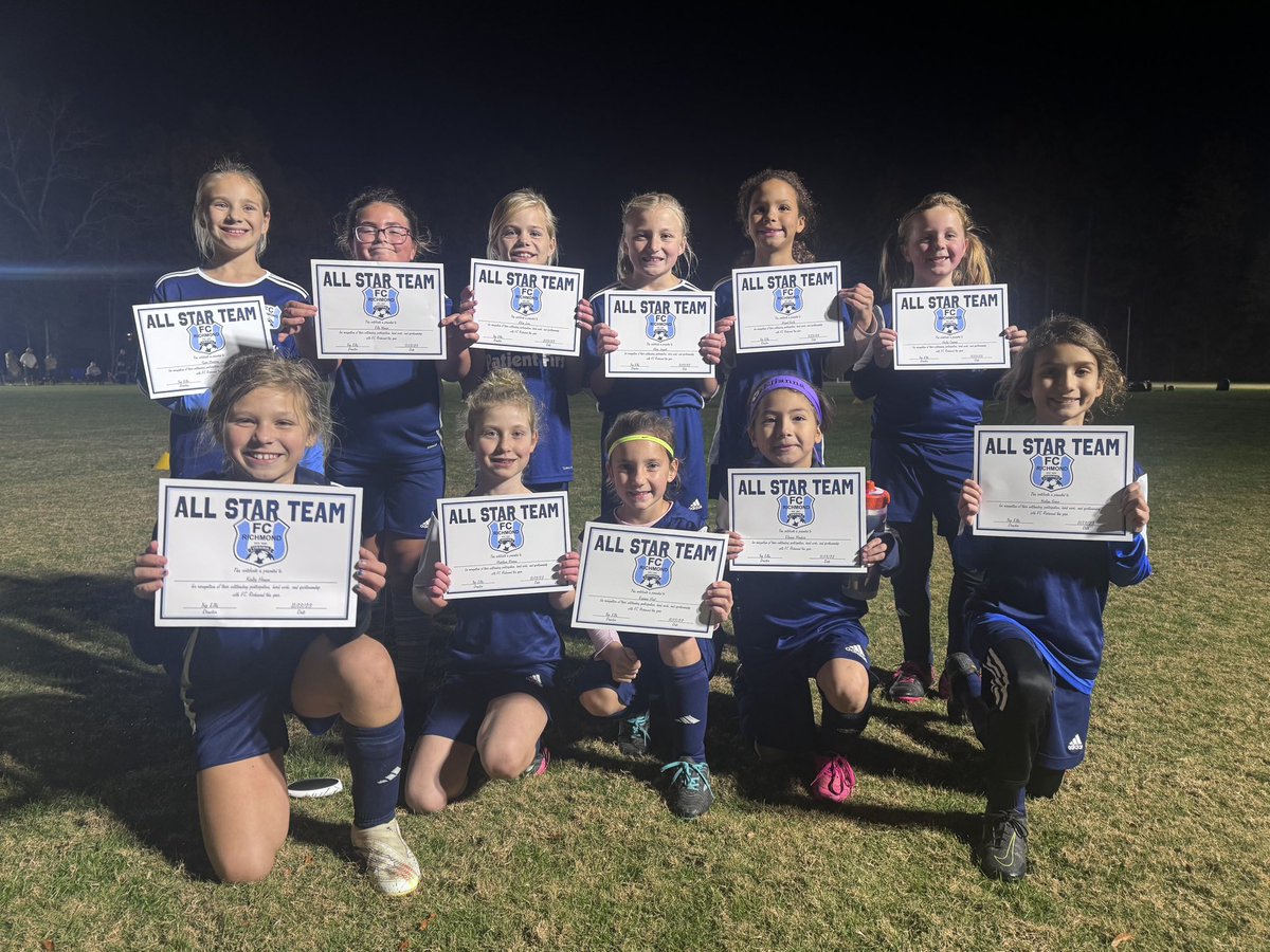 🌟A big shoutout to everyone who made our All Star Rec Games a success! ⚽️🏆 Great moments on the field, team spirit and fun memories made. Congrats to all players selected to the All Star teams! #wearefcr