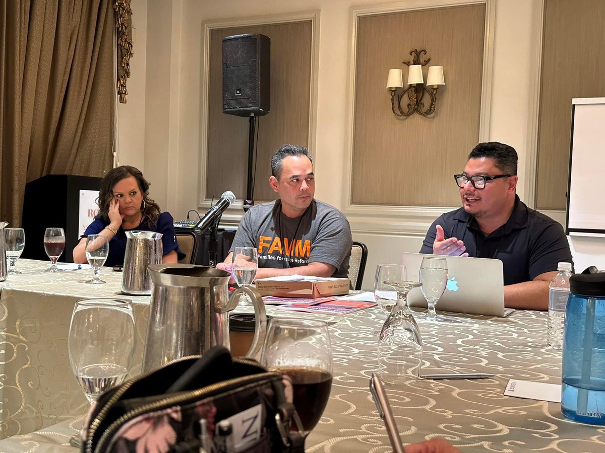 Bryanwidenhouse's tweet image. I want to thank my co-panelists @TarraSimmons5 and Phil Melendez from @SmartJusticeCA for a great discussion of the value and necessity of lawmakers visiting prisons. @FAMMFoundation hosted another incredible #SecondLook conference.