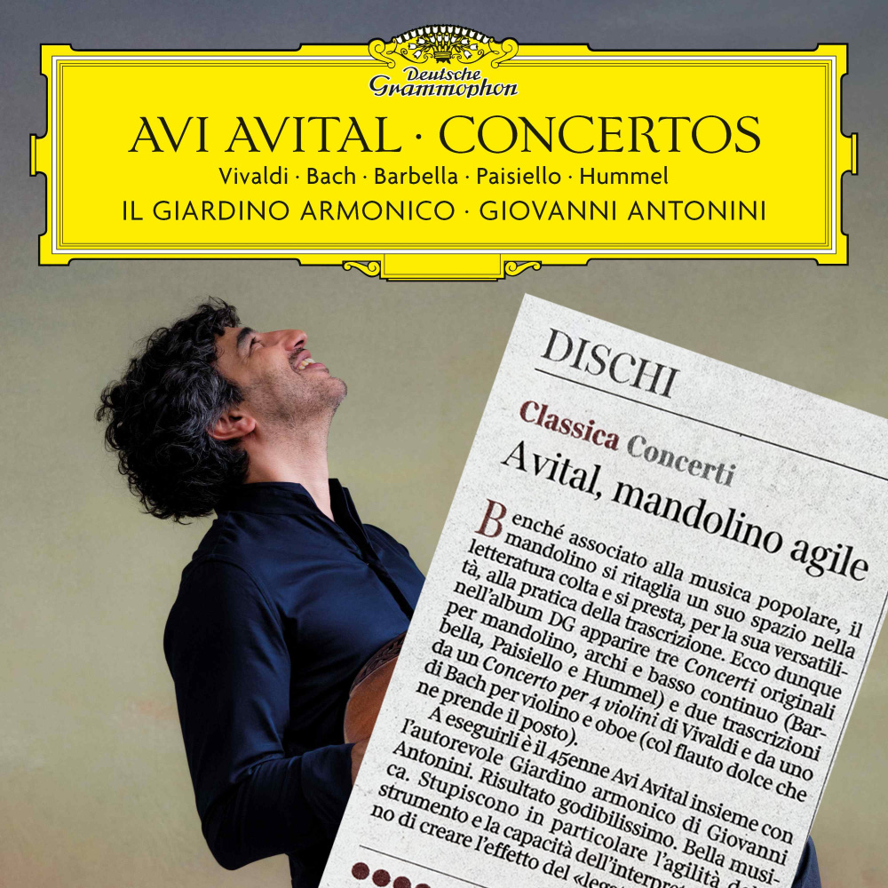Enrico Girardi sul <a href="/Corriere/">Corriere della Sera</a> definisce "godibilissimo" l'album di <a href="/aviavital/">Avi Avital</a> con <a href="/giardinarmonico/">ilgiardinoarmonico</a> e Giovanni Antonini. "Bella musica. Stupiscono in particolare l'agilità dello strumento e la capacità dell'interprete israeliano di creare l'effetto legato". UMI.lnk.to/AviAvital_Conc…