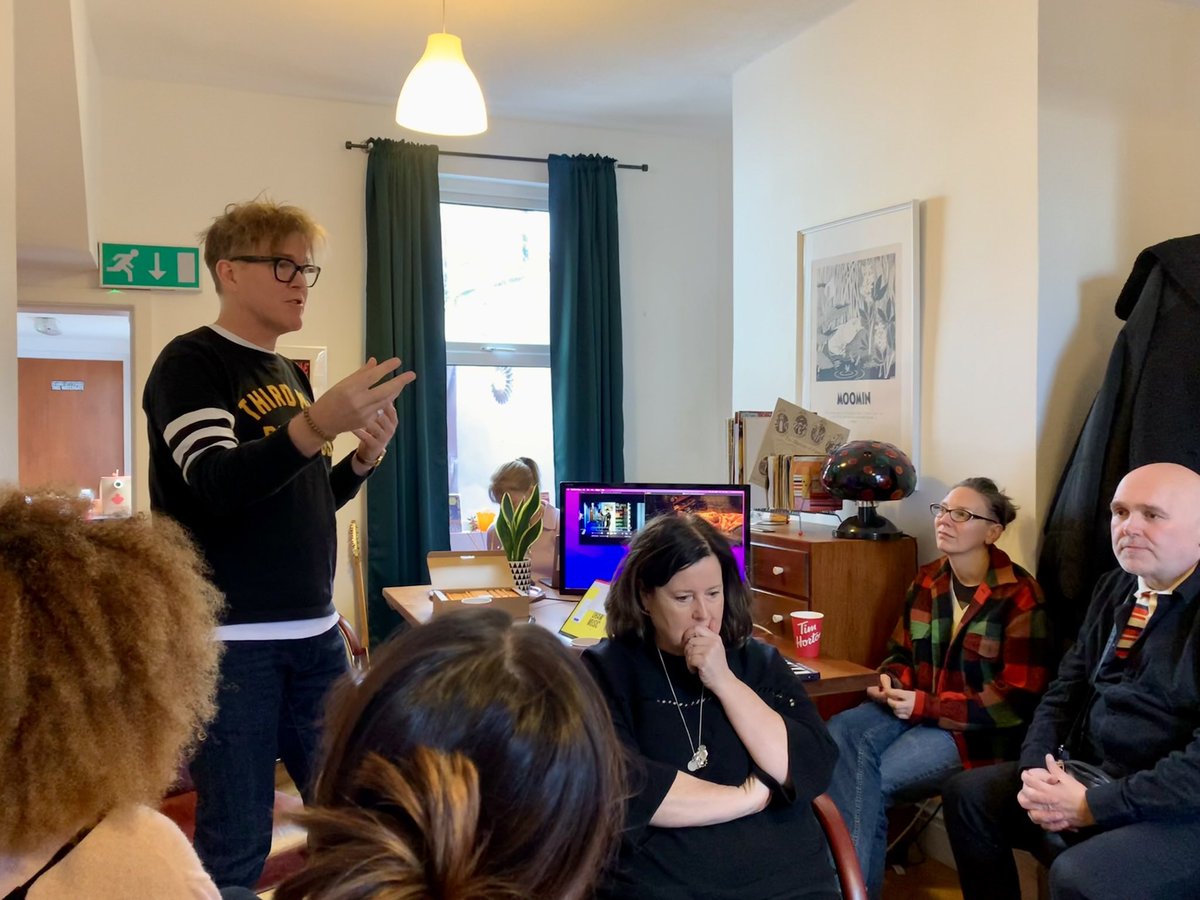 ScoreDrawMusic's tweet photo. This week we held the first ever @IvorsAcademy &amp; SDM Music for Media Writing Camp! 🙌 

On day 1, incredible music supervisor, Catherine Grimes, set a brief for 5 Ivors writers/producers &amp; 5 aspiring NI songwriters to write music for a BBC style drama 🎶

Huge well done to all! https://t.co/feK14H8piW