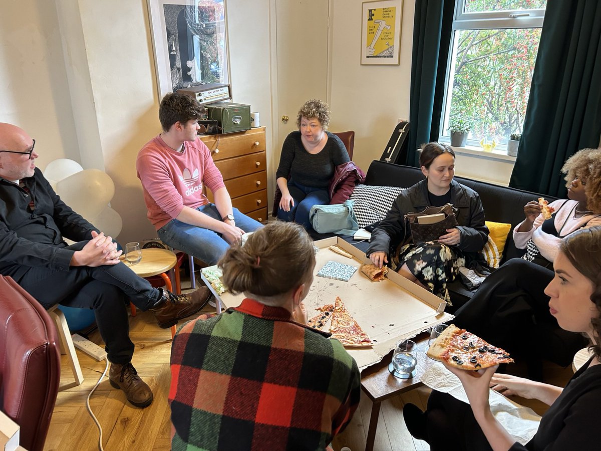 ScoreDrawMusic's tweet photo. This week we held the first ever @IvorsAcademy &amp; SDM Music for Media Writing Camp! 🙌 

On day 1, incredible music supervisor, Catherine Grimes, set a brief for 5 Ivors writers/producers &amp; 5 aspiring NI songwriters to write music for a BBC style drama 🎶

Huge well done to all! https://t.co/feK14H8piW