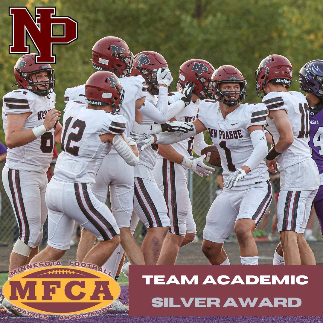 NewPragueFB's tweet photo. Congratulations to Senior Peyton Himmerick who was named to the MFCA Academic All-State Team for the 2023 season!

Our team was named as a MFCA Academic Silver Team as well!

We're very proud of our STUDENT-athletes getting the job done in the classroom as well as on the field! https://t.co/jZag7VSTz2