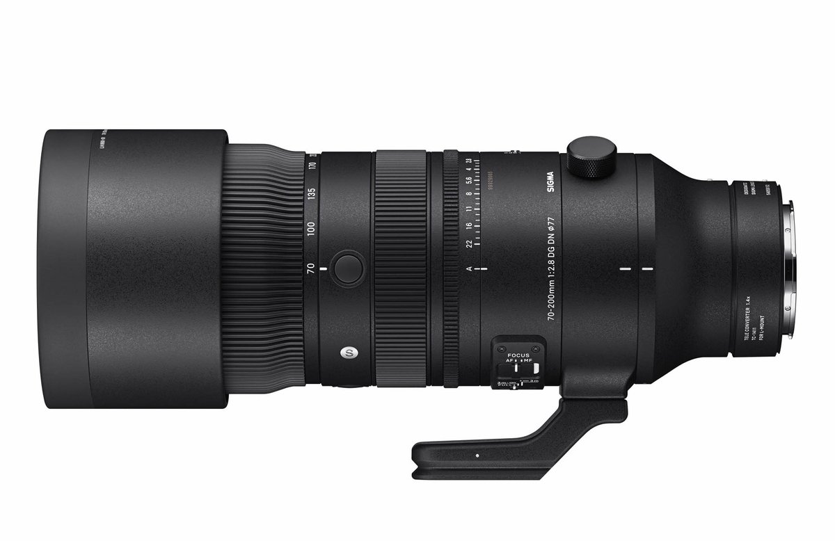 Sigma has a new 70-200mm f2.8 Sports lens. Looks solid. $1500, for mirrorless Sony & Leica cameras. I like Sigma — an earlier 70-200 was my introduction to the company, and 35mm f1.4 is great. Too bad Canon hasn't opened up RF lens mount to 3rd parties. sigma-global.com/en/lenses/s023…