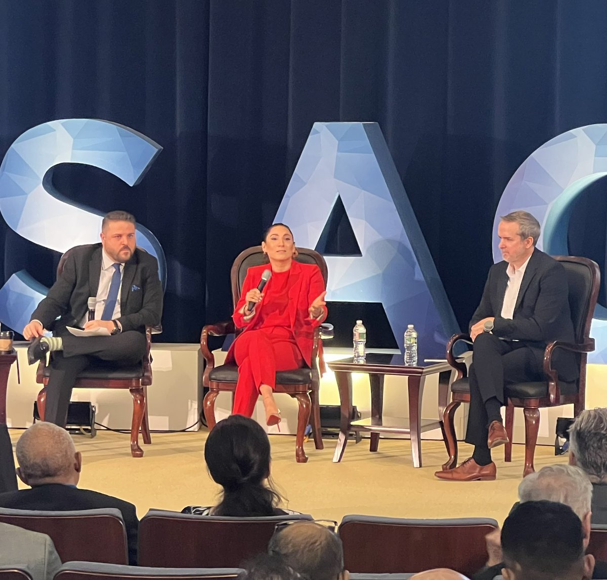 OSACstate's tweet photo. “Artificial Intelligence in Corporate & National Security” with representatives from @Meta @Deloitte @awscloud and @StateDept
#OSACweek https://t.co/C4vTDmXDjI