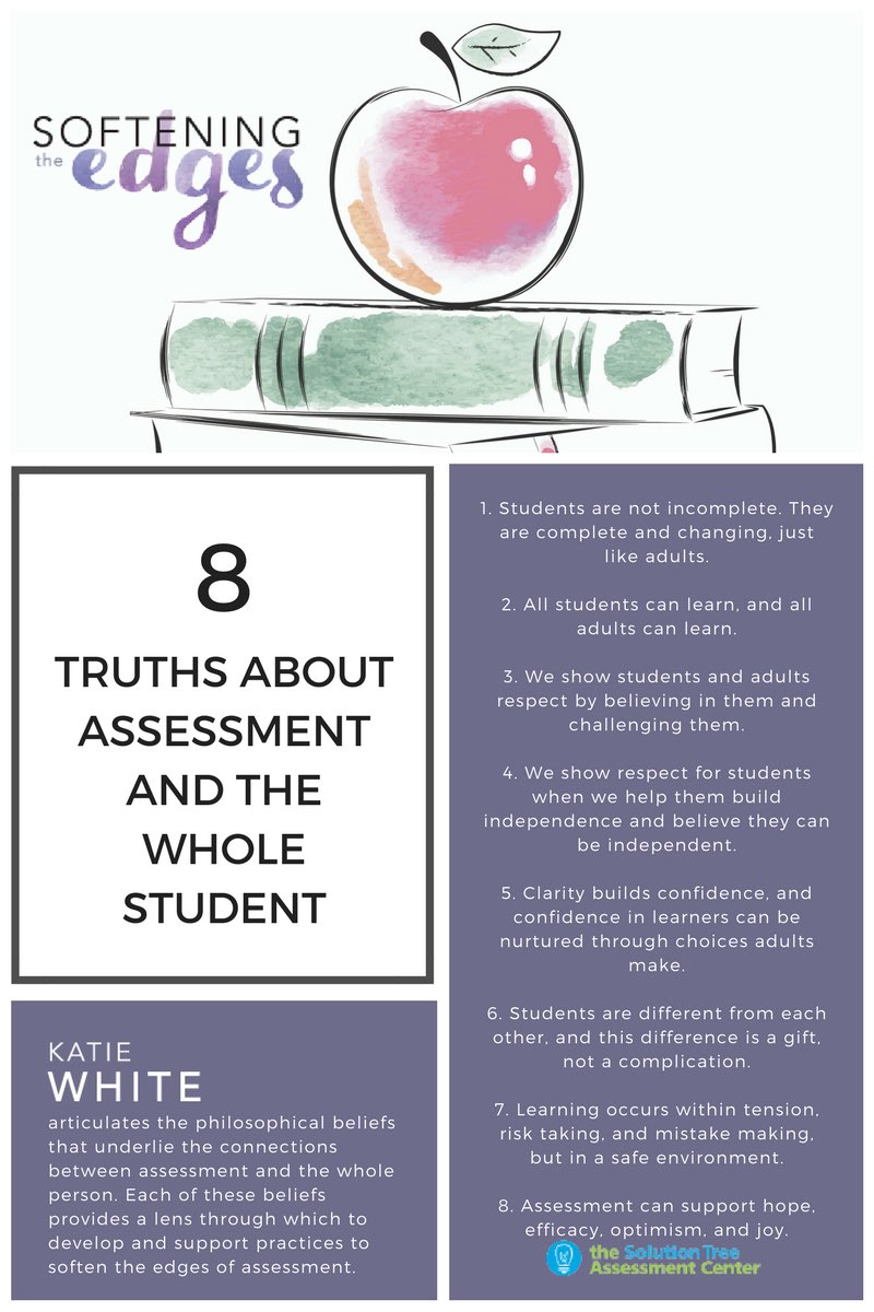 Katie White (she/her) (@katiewhite426) on Twitter photo Assessment is best served when we pay attention to the needs of the whole child or adolescentβ¦and the needs of the whole teacher. Assessment is relationship. solutiontree.com/softening-edgeβ¦ <a href="/SolutionTree/">Solution Tree</a> <a href="/SolutionTree_CA/">Solution Tree Canada</a> #assessment #holistichealth Assessment is best served when we pay attention to the needs of the whole child or adolescentβ¦and the needs of the whole teacher. Assessment is relationship. solutiontree.com/softening-edgeβ¦ <a href="/SolutionTree/">Solution Tree</a> <a href="/SolutionTree_CA/">Solution Tree Canada</a> #assessment #holistichealth