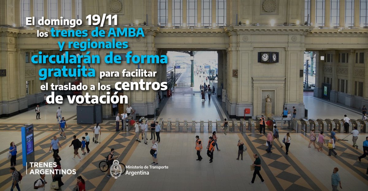 Trenes Argentinos tweet media