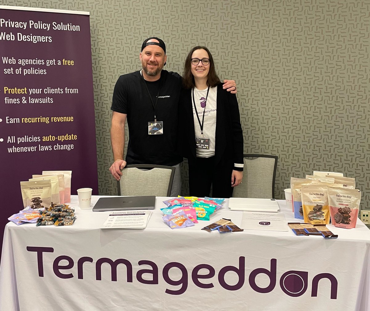termageddon's tweet photo. We made it to #r3live
Be sure to stop by for some candy and privacy... which sounds weird now that we type it out. https://t.co/JhkGitlZmM