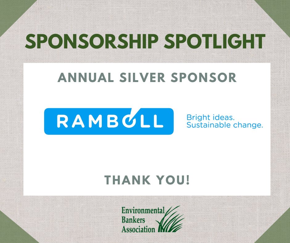 Annual Sponsor Spotlight: Thank you to our Silver Sponsor, <a href="/ramboll/">Ramboll</a> !