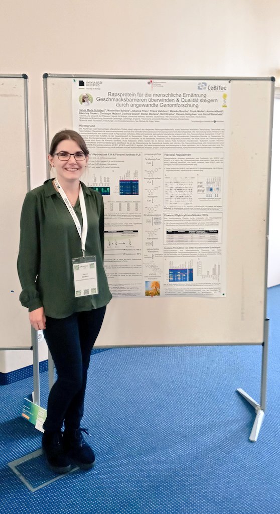Had an amazing time at the #PROTEINA23 in Magdeburg!
I gave a talk about bitter-tasting kaempferols in #rapeseed protein isolates (+poster). 
Thanks to PPM for organizing &amp; all speakers for the new insights about the plethora of industrial applications plant protein has to offer!