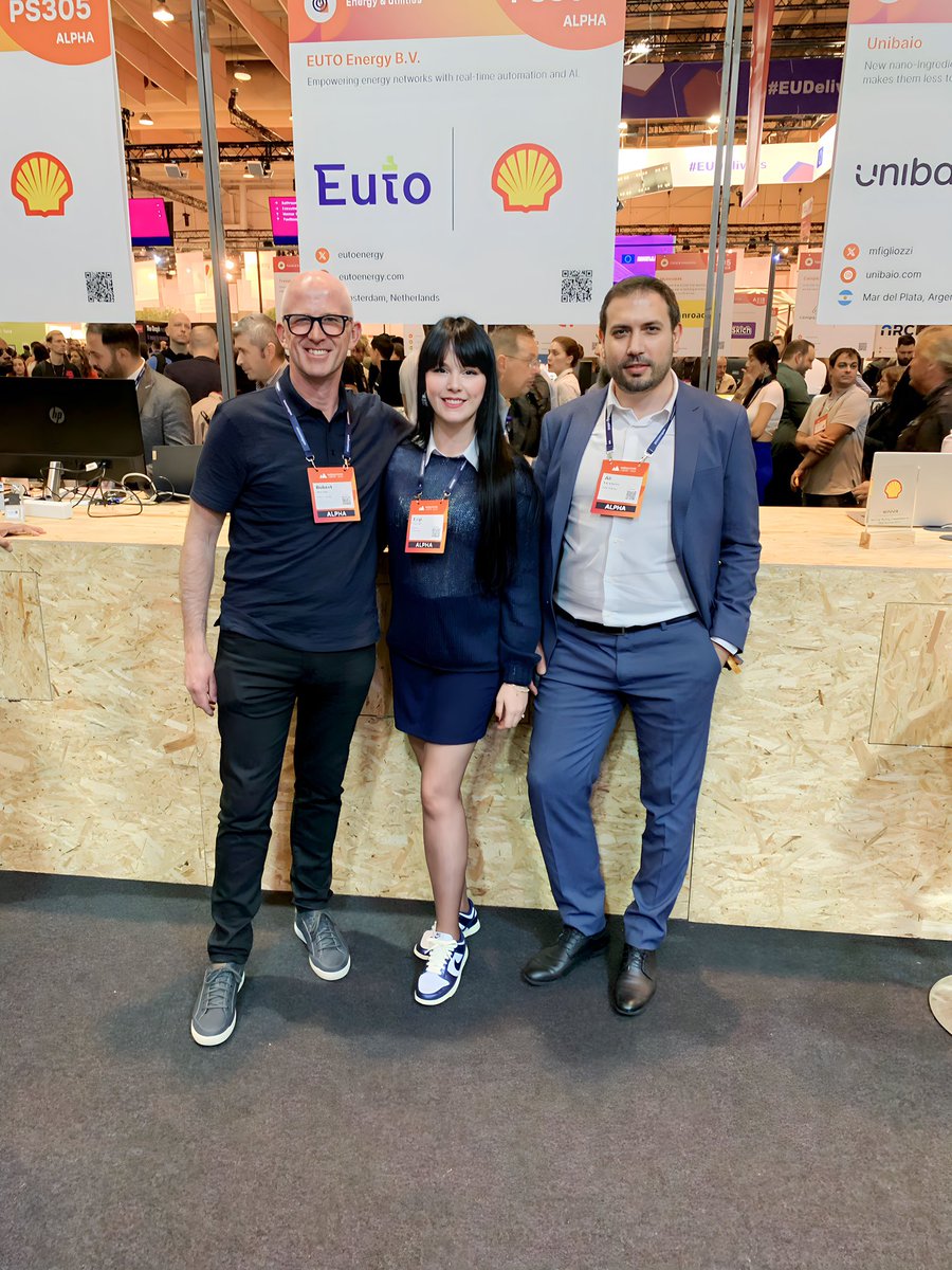 eutoenergy's tweet photo. We’re delighted to have been part of this year’s colossal #WebSummit exhibition in Lisbon, Portugal, and showcasing our innovation at the #Shell Startup Island Pavilion in a cooperation with our successful community Energy Transition Campus Amsterdam. ⭐ 

#Euto #WebSummit2023 https://t.co/ZGj0sMQr6V
