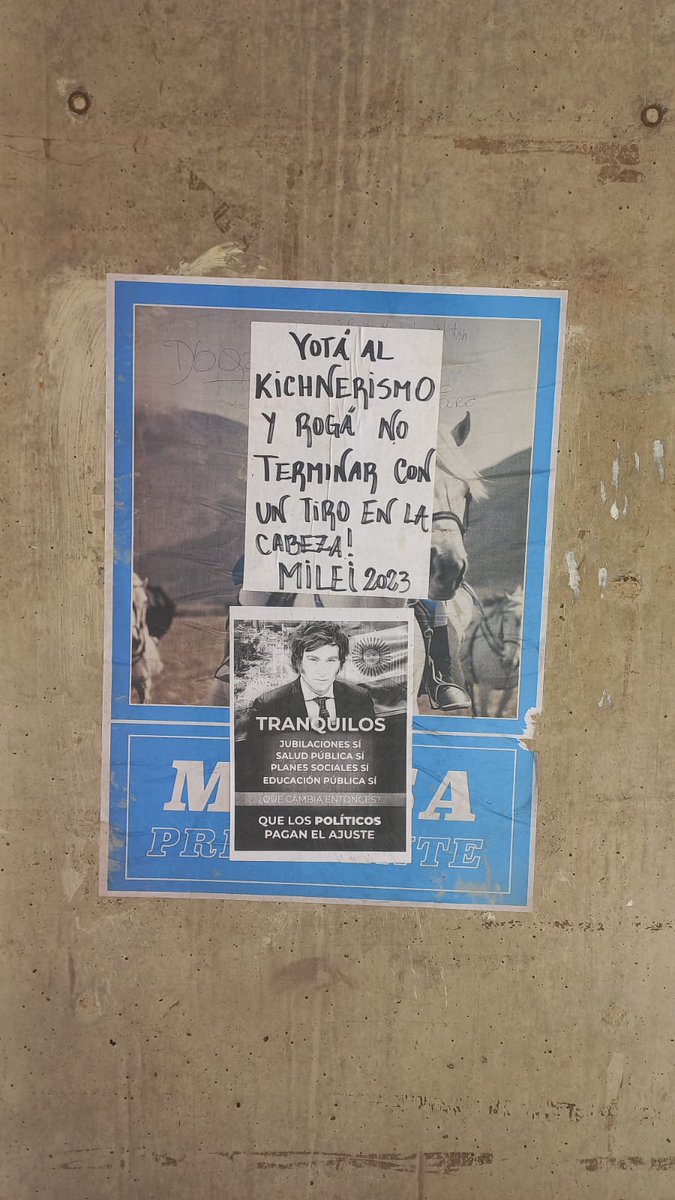 GermanGomezMza's tweet photo. Expresiones como estas deben ser repudiadas con énfasis y sin dudas por todos los sectores políticos. 
Es urgente que LLA frene la violencia, las amenazas e intimidaciones que están llevando adelante.
La democracia y la convivencia en las diferencias son un valor indiscutible. https://t.co/MFM9g7c24b