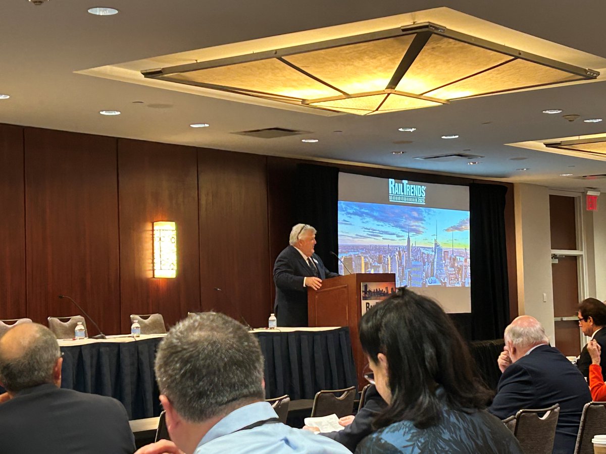 Always proud to be a sponsor of #RailTrends and excited to kick off Day 1!