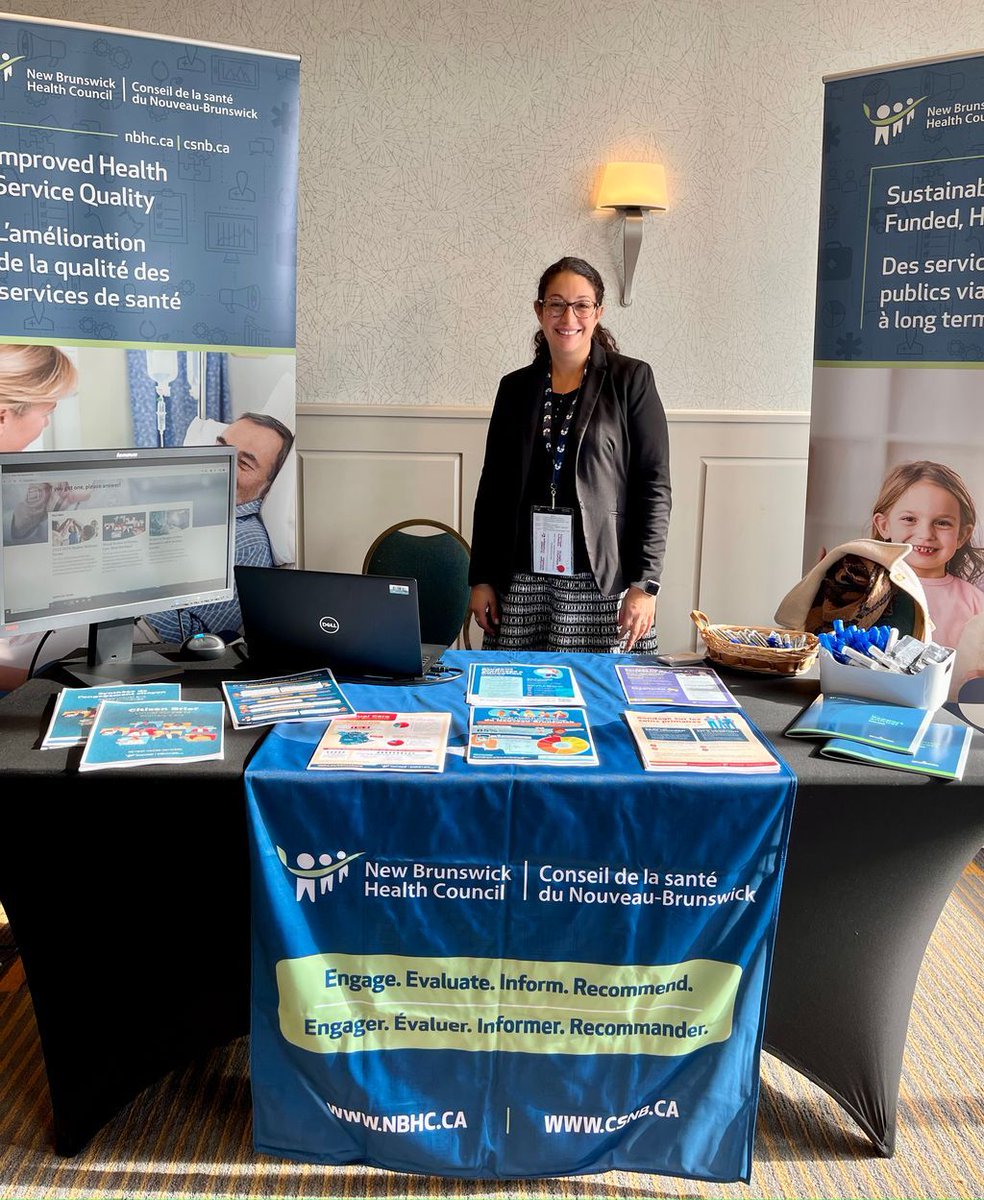 NBHealthCouncil's tweet photo. The NBHC is participating in the N.B. Health Research Week on Nov 16-17, 2023, in Saint John, N.B., presenting posters on the results of the 2022 Primary Care Survey and virtual access to primary care. Info: https://t.co/chnclsRvLJ
#HRW2023
#ResearchNB
#healthresearchweek https://t.co/IfjhGJe50c