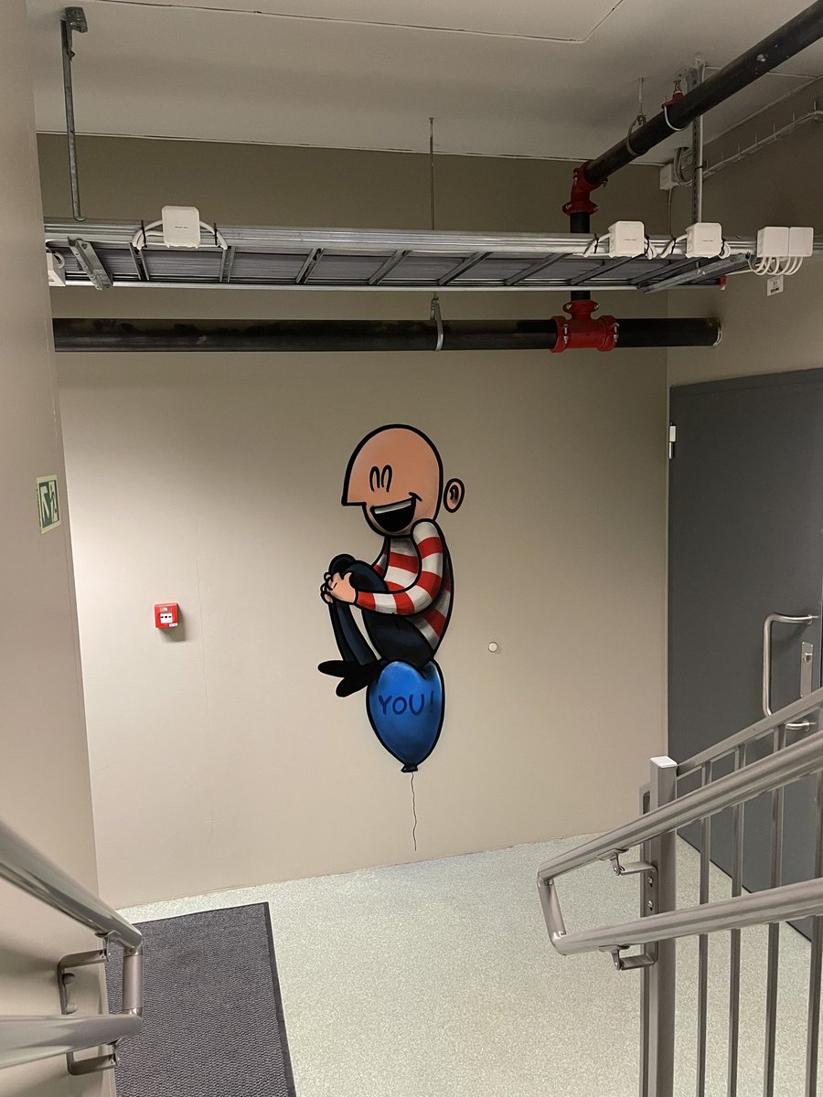 Malte noe oppløftende greier i dag. 🎈