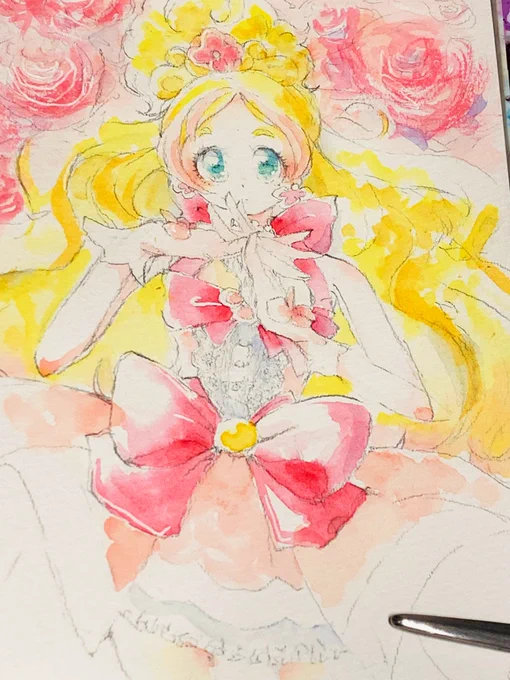 キュアフローラ(ノースリーブのすがた 
