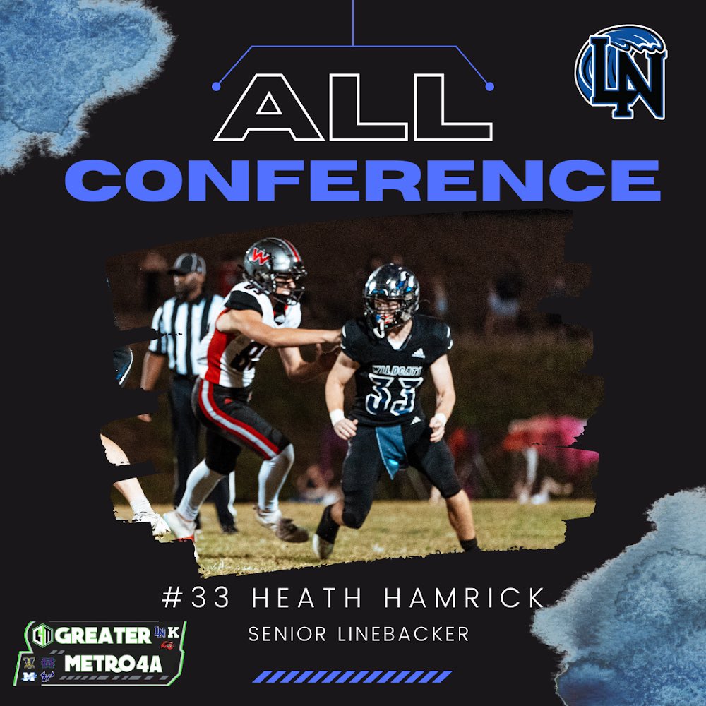 Honored to be named All Conference for my senior year!  <a href="/CoachOliphant32/">Jonathan Oliphant</a> <a href="/FB_CoachFitz/">Sean Fitzgerald</a> <a href="/TheLake_FB/">Lake Norman Football</a> <a href="/Gm4Sports/">Greater Metro 4 Conference</a>