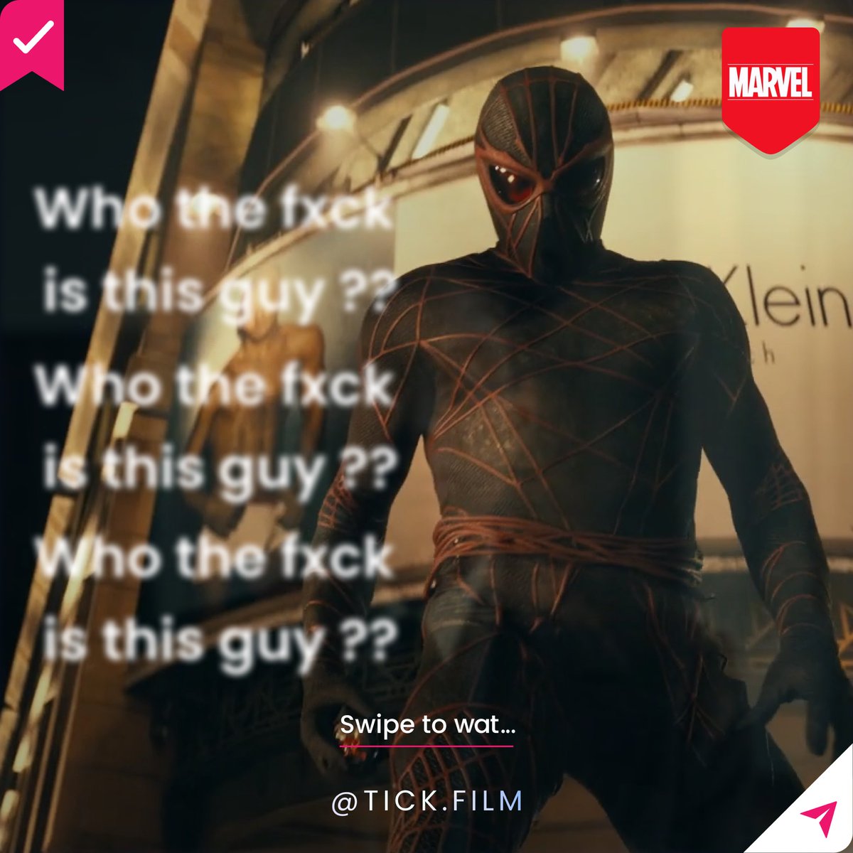 TickFilmApp's tweet photo. Also, who TF is this guy??!! #marvelfansassemble https://t.co/2DPPA9xYcu