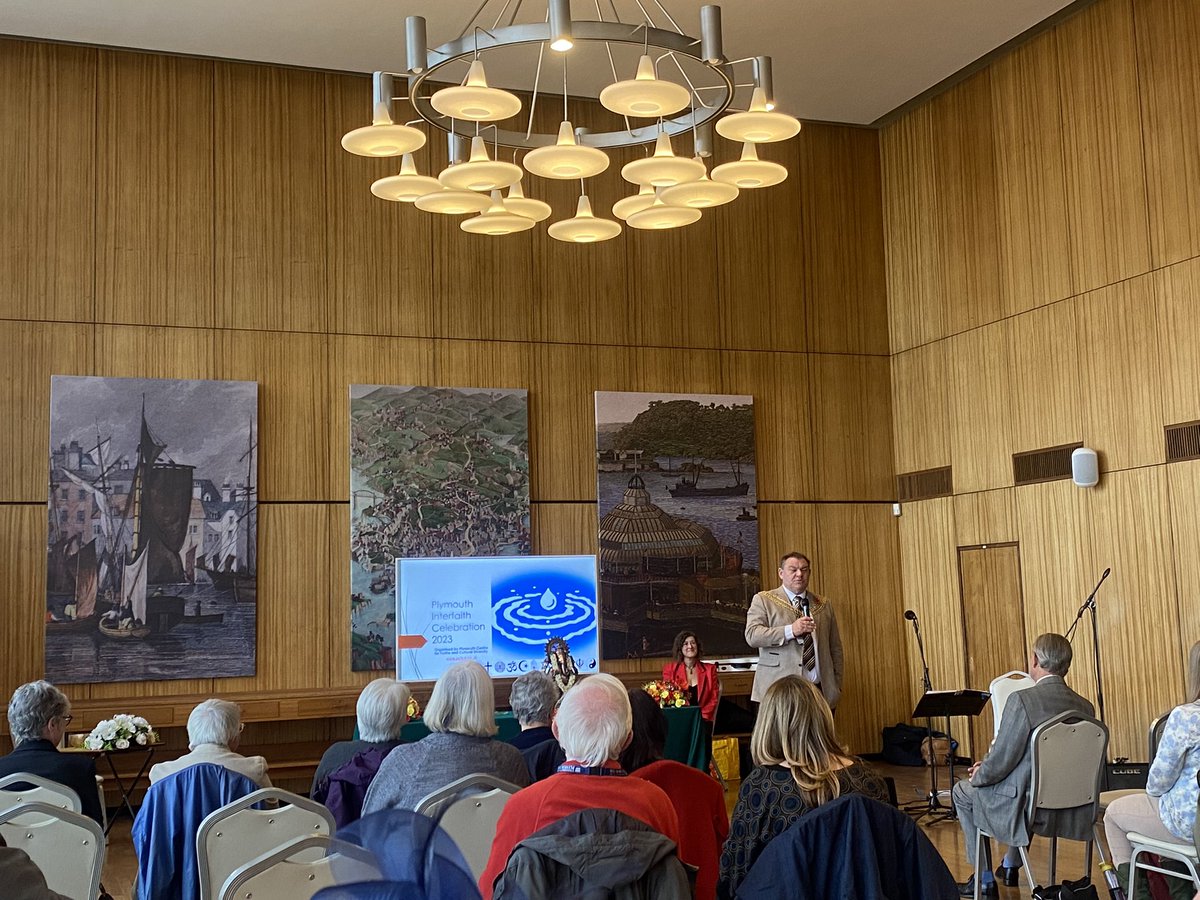 What a fantastic afternoon with Plymouth’s Interfaith Network celebrating the diverse communities we have in our city. Our Faiths and Beliefs Staff Network Chair Leonore Newson shared some stories about Paganism too! <a href="/UHP_NHS/">University Hospitals Plymouth NHS Trust</a> <a href="/pcfcd_updates/">PCFCD</a> #InterfaithWeek