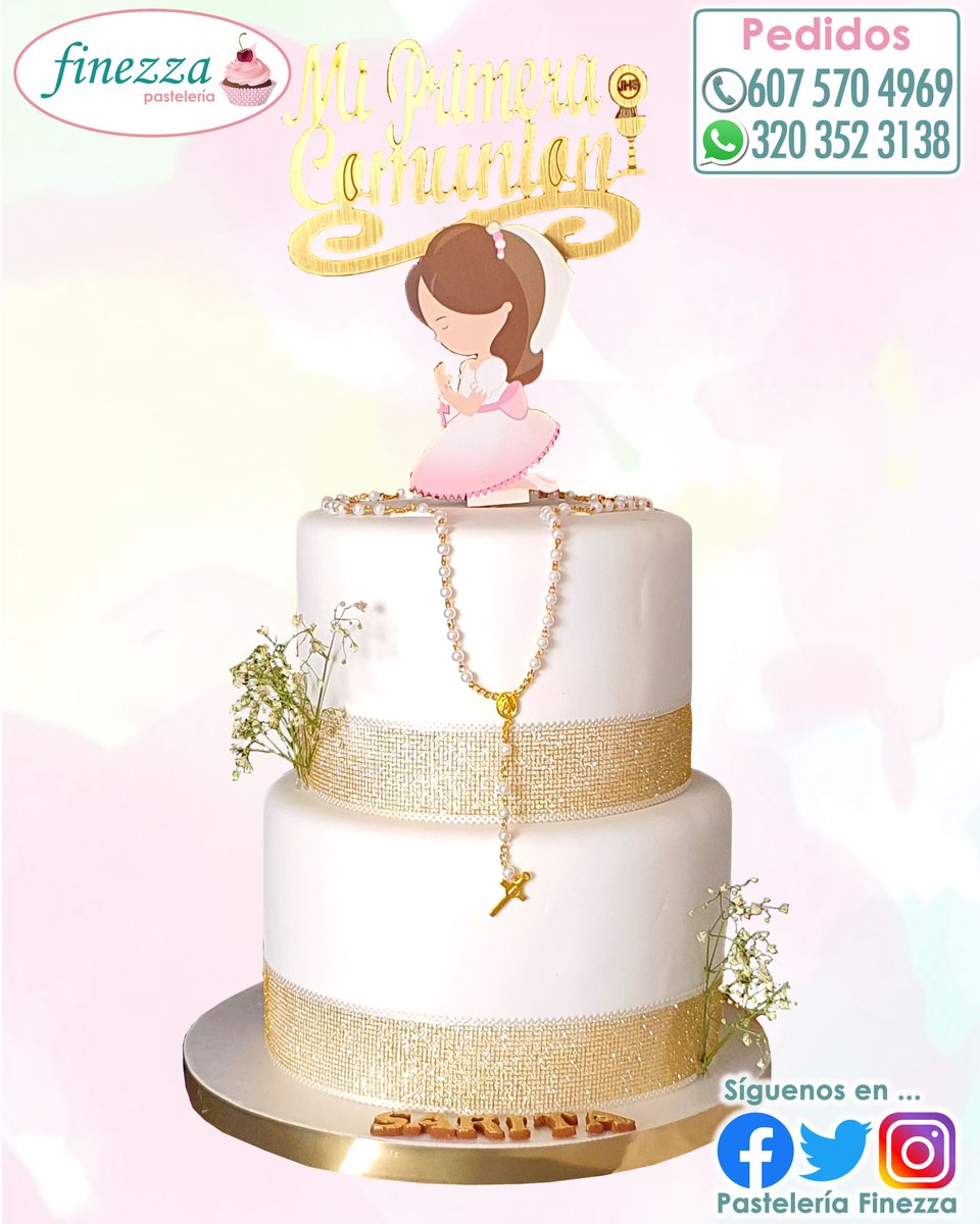 pastelfinezza's tweet photo. Álbum Ponqués Comunión y Confirmación 2023.
Te gustaría para tu celebración?
1/3
#PasteleriaFinezza #CelebraConFinezza #Ponque #PonqueAlto #Torta #Cake #PrimeraComunión #Confirmación #Sacramento #Cupcakes #Galletas #CakePops #Brownies #DulcesShots #Cakesicles #ChocoOreo https://t.co/LIV5f8jKf6