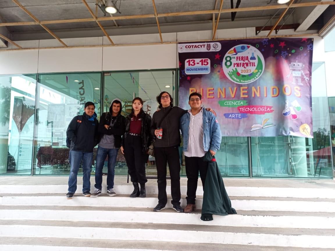 UTTamNorte's tweet photo. Nuestro Club de Robótica 🤖 estuvo presente en la Octava Feria Infantil de Ciencia y Tecnología, en el centro de biotecnología genómica de IPN donde alumnos de educación básica aprendieron de una manera divertida sobre ciencia, tecnología y arte.
#UTTN #ClubDeRobótica #Educación https://t.co/r8or8VF4vi